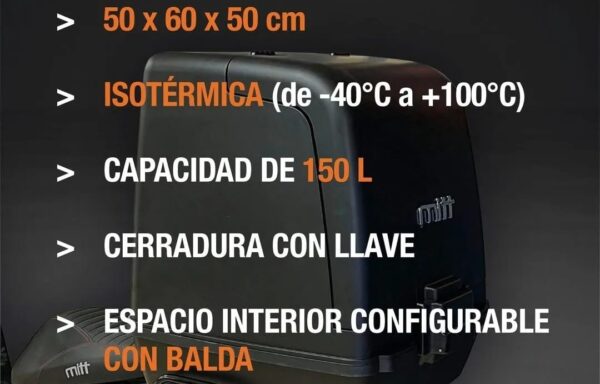 Maleta Mitt City Vision 125 150 Litros